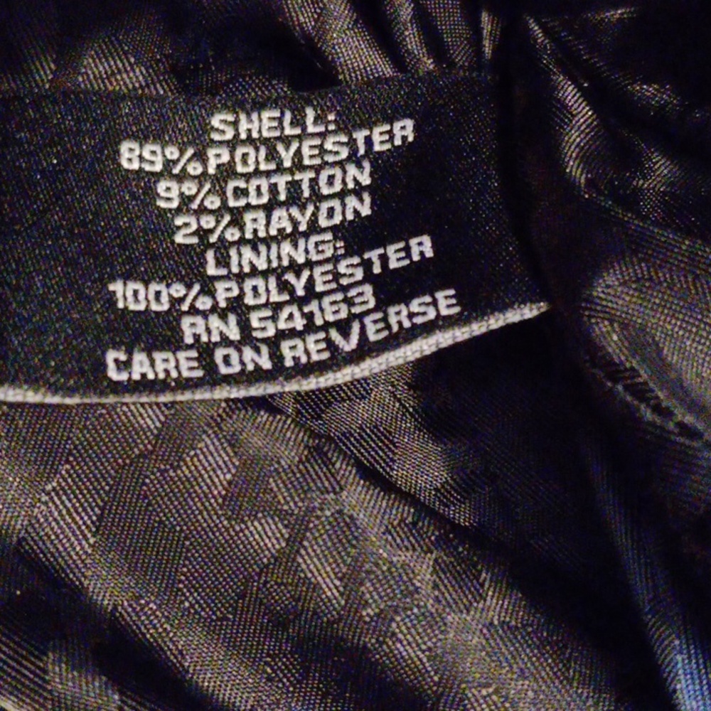 GUESS LOS ANGELES GRAY/BLACK TWEED COAT, SIZE LARGE - Picture 6 of 15